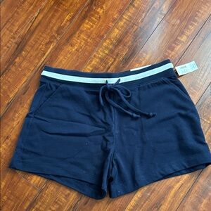 Maurices Dark Blue Athletic Shorts with Light Trim